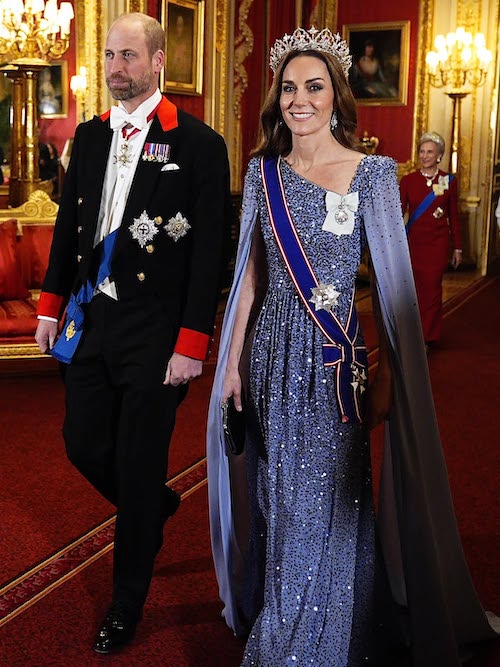 کیت میدلتون در میزبانی از مقامات آلمان