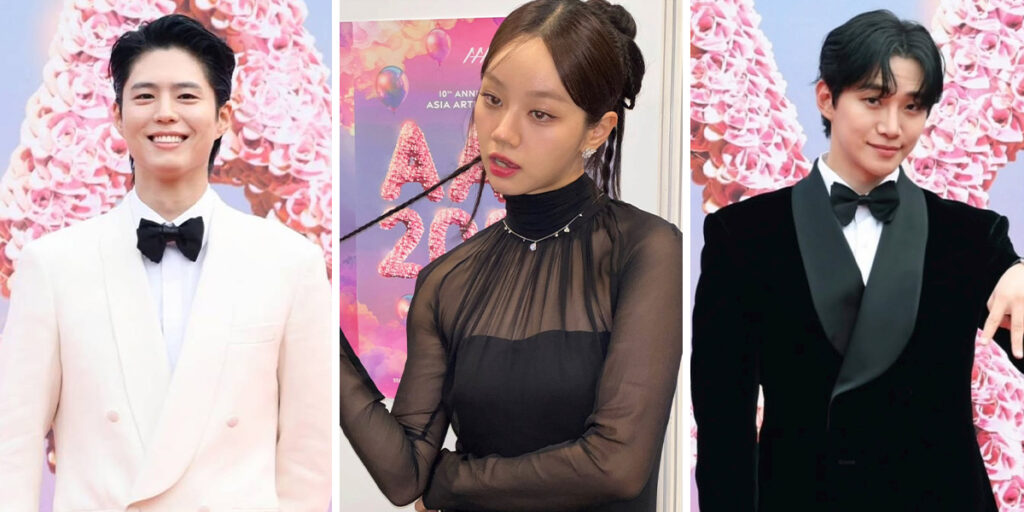 ستارگان مشهور کره در یک مراسم جمع شدند و چشم جهانیان را به خود دوختند