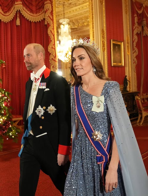 کیت میدلتون در میزبانی از مقامات آلمان