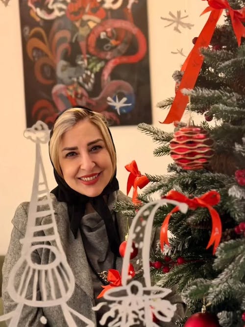 استایل کریسمسی بازیگران ایرانی