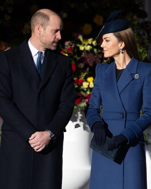 کیت میدلتون در میزبانی از مقامات آلمان