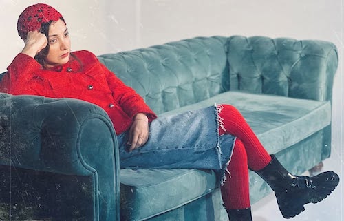 استایل قرمز روشنک گرامی