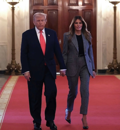 ترندها در استایلهای اخیر ملانیا ترامپ
