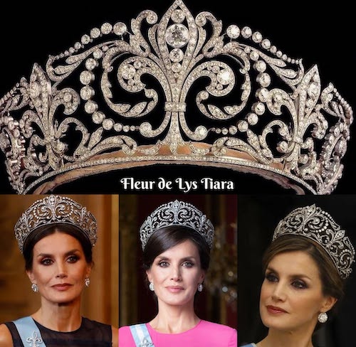 تاجهای تاریخی ملکه لتیزیا