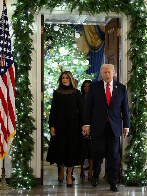 ملانیا در کنسرت بوچلی