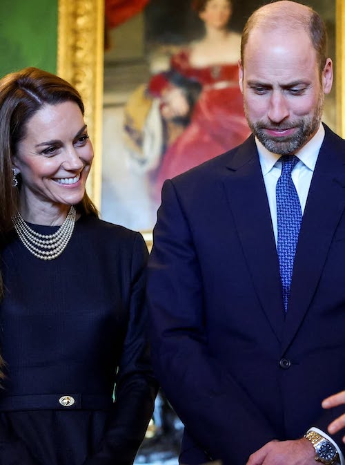 کیت میدلتون در میزبانی از مقامات آلمان