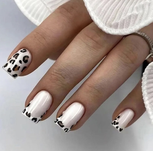 طرح ناخن پلنگی هیلی بیبر