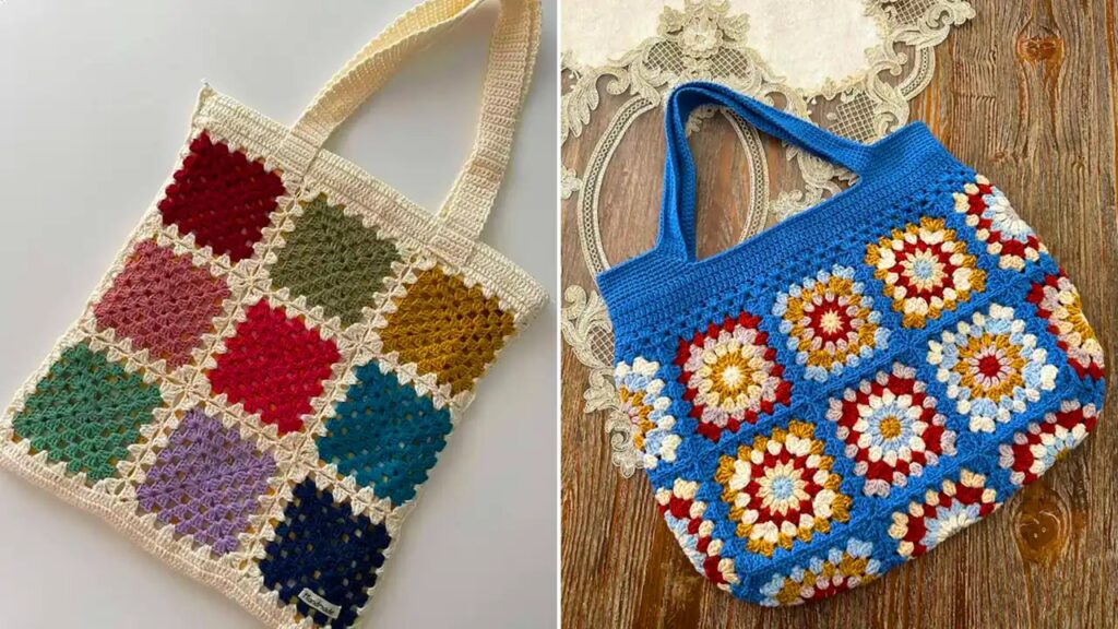 ۱۴ مدل کیف دستبافت که رنگ و طرح را به استایلتان اضافه می‌کنند