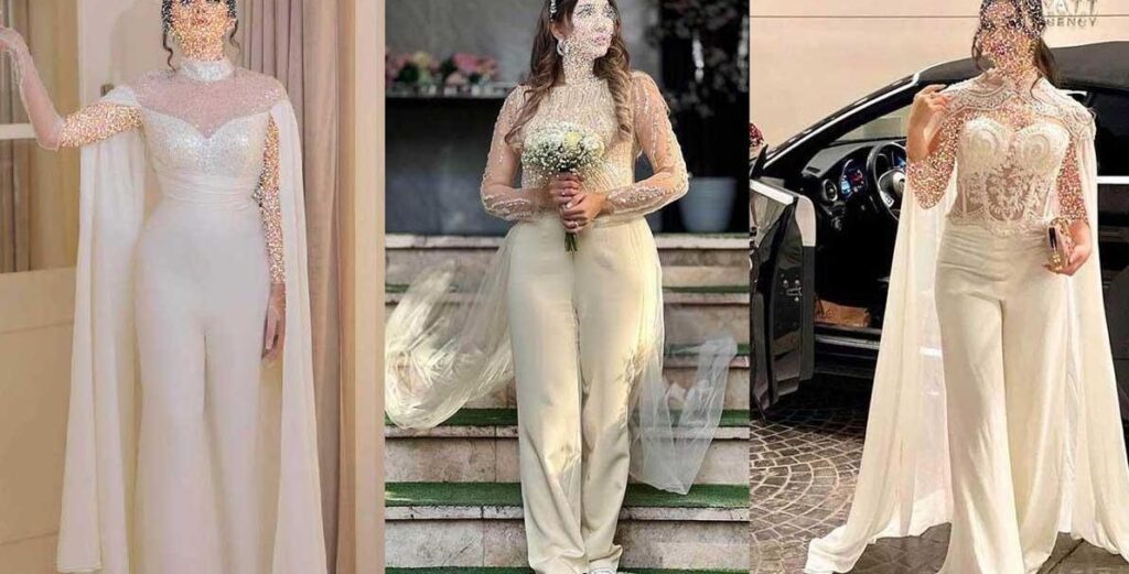 ۳۰ مدل اورآل شیک که عروس‌خانم‌ها می‌توانند برای مراسم نامزدی بپوشند