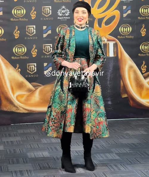 بهنوش طباطبایی در جشن حافظ ۱۴۰۴