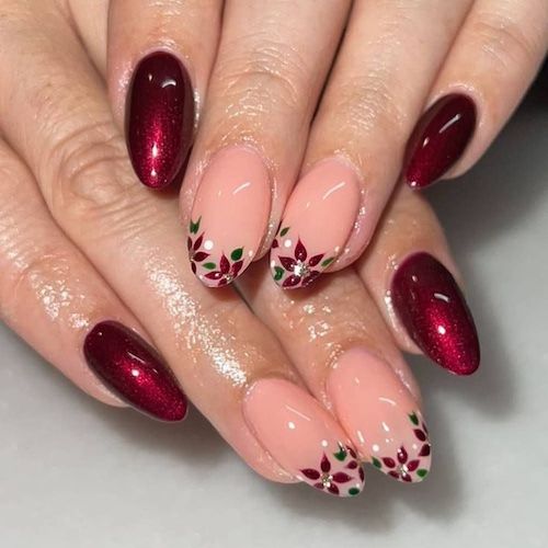 طرح ناخن‌های یلدایی