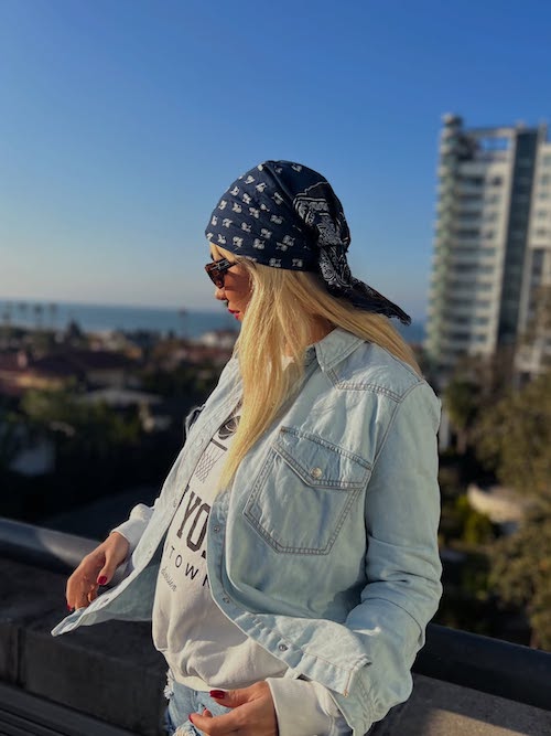 کت و شلوار جین مریم معصومی