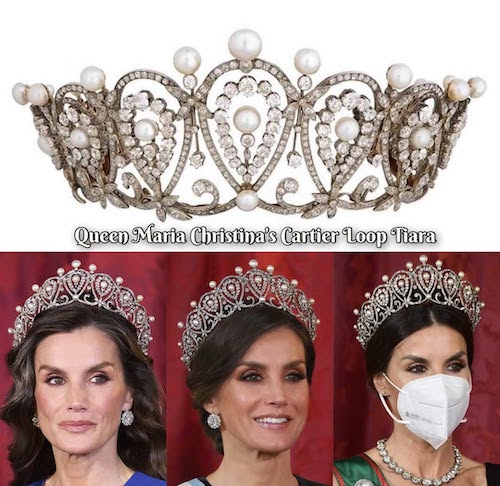 تاجهای تاریخی ملکه لتیزیا