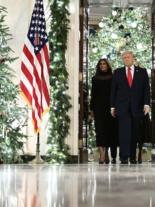 ملانیا در کنسرت بوچلی