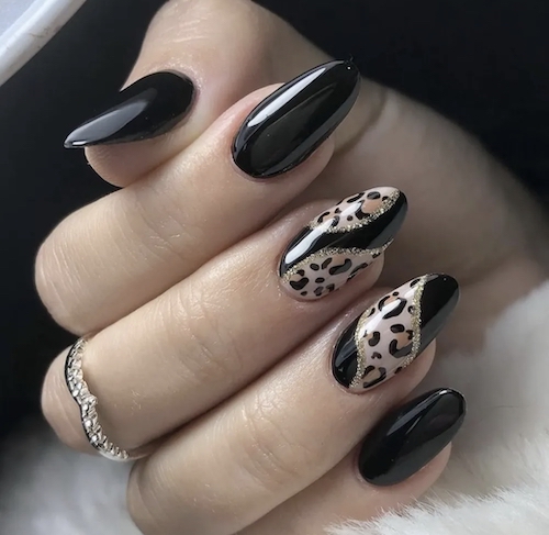 طرح ناخن پلنگی هیلی بیبر