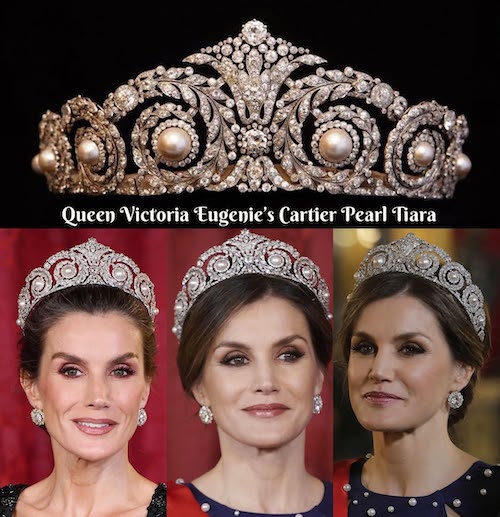 تاجهای تاریخی ملکه لتیزیا