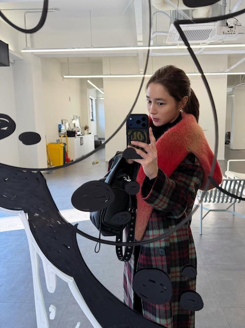 پالتوی چهارخانه بازیگر پسران برتر از گل