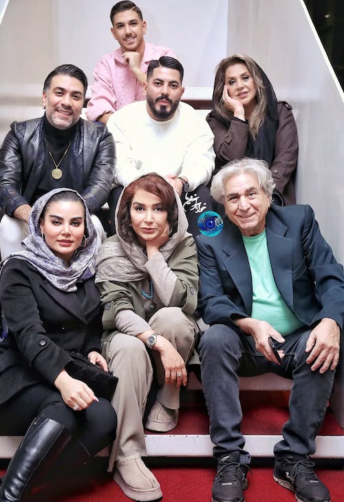 پالتوی قهوهای نسرین مقانلو