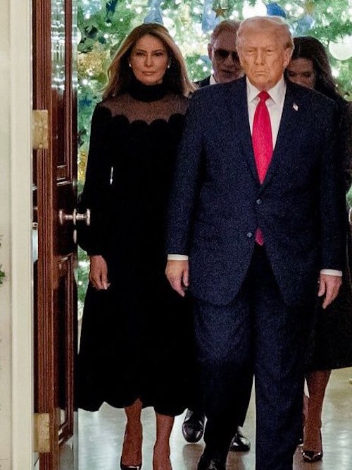 ملانیا در کنسرت بوچلی