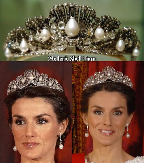 تاجهای تاریخی ملکه لتیزیا