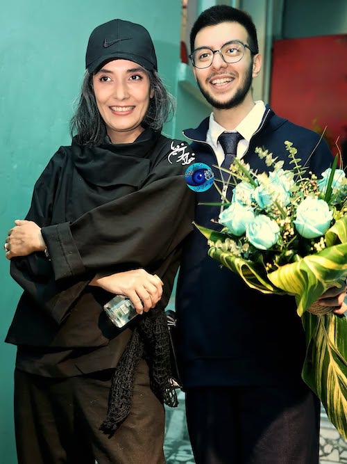 استایل مشکی لیلا زارع