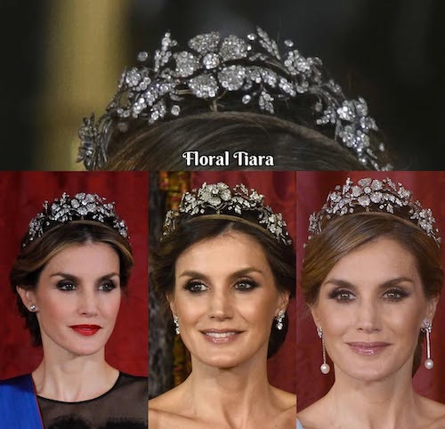 تاجهای تاریخی ملکه لتیزیا