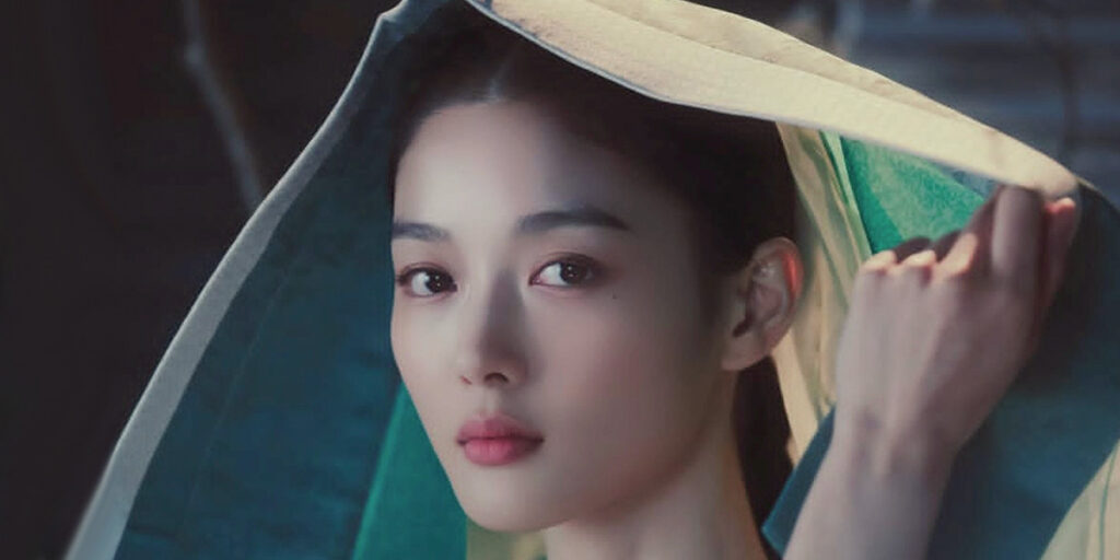 بازیگر روانی سریال «ایکس عزیز» با پیراهنی رویایی که او را شبیه فرشته‌ها کرد!