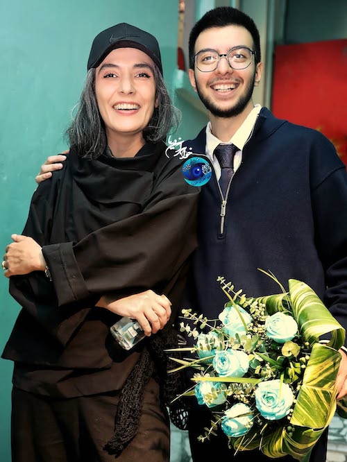 استایل مشکی لیلا زارع