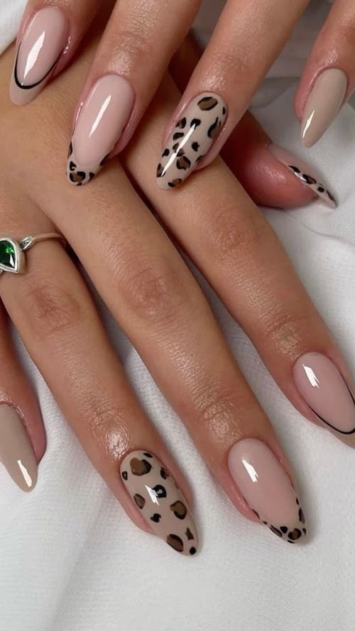 طرح ناخن پلنگی هیلی بیبر