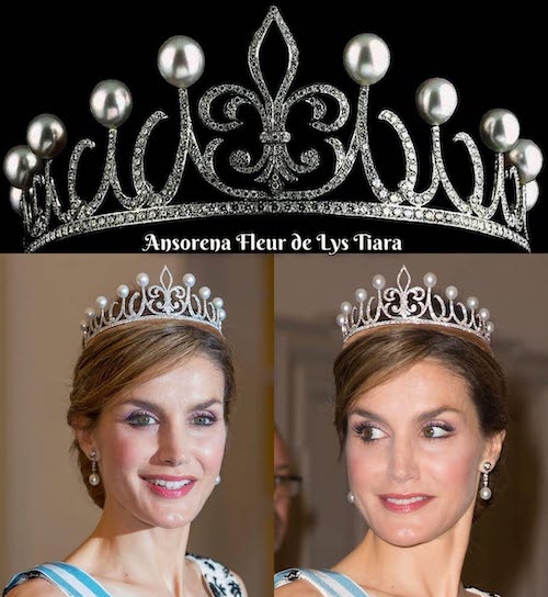 تاجهای تاریخی ملکه لتیزیا