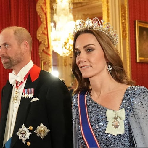 کیت میدلتون در میزبانی از مقامات آلمان