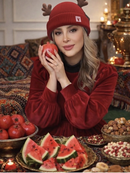 استایل سلبریتی‌ها در یلدای ۱۴۰۴