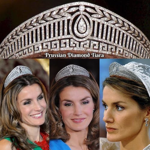 تاجهای تاریخی ملکه لتیزیا