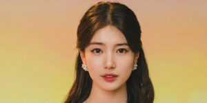 بازیگر دندون خرگوشی کره با استایلی تمام مشکی جذابیتش را به رخ کشید