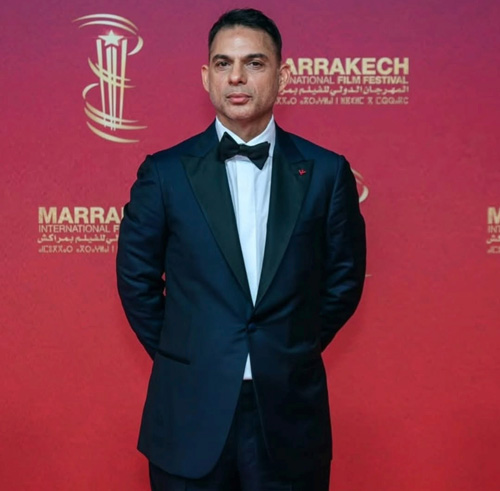 همسر پیمان معادی در مراکش