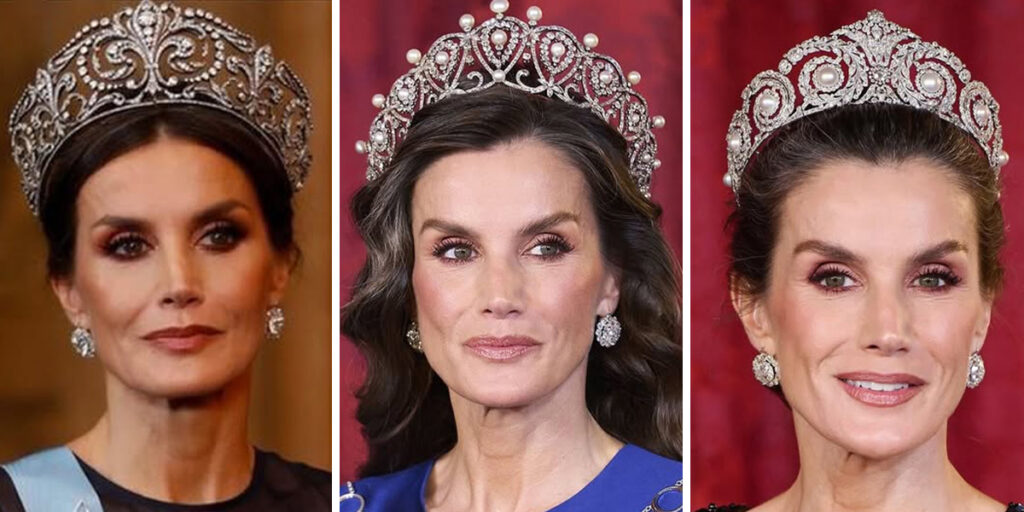 تاجهای تاریخی ملکه لتیزیا