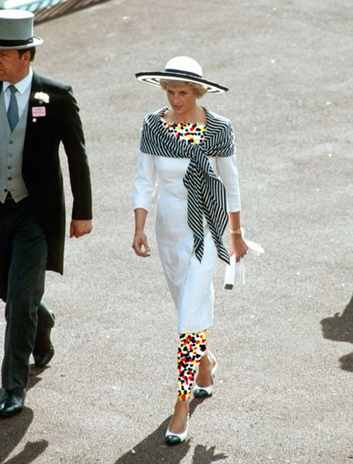 لباسهای سفید پرنسس دایانا