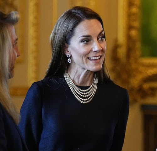 کیت میدلتون در میزبانی از مقامات آلمان