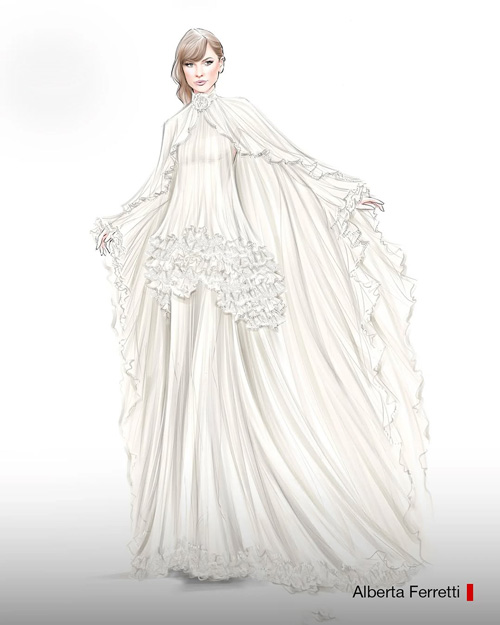 رقابت بر سر طراحی لباس عروس تیلور سوئیفت