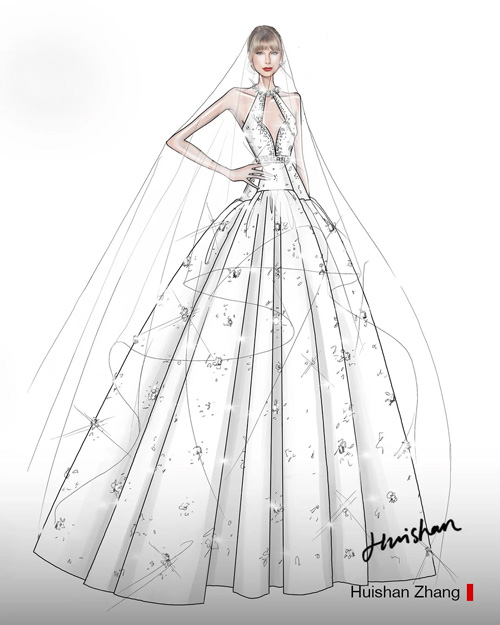 رقابت بر سر طراحی لباس عروس تیلور سوئیفت