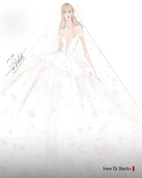 رقابت بر سر طراحی لباس عروس تیلور سوئیفت