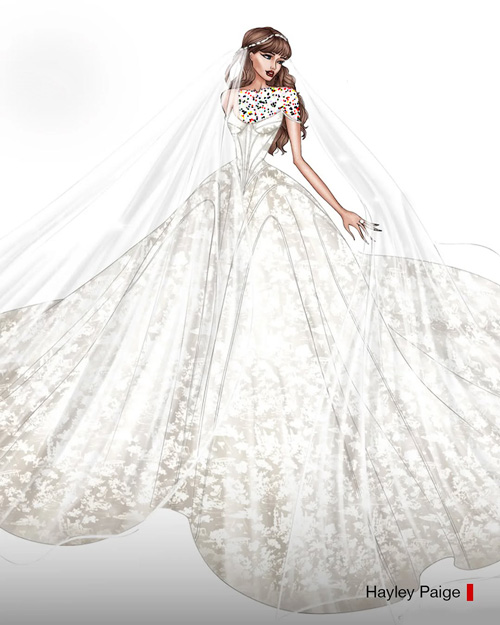 رقابت بر سر طراحی لباس عروس تیلور سوئیفت