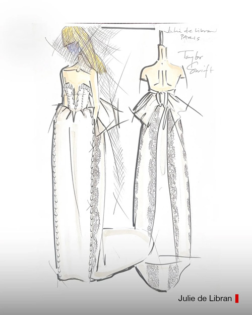 رقابت بر سر طراحی لباس عروس تیلور سوئیفت