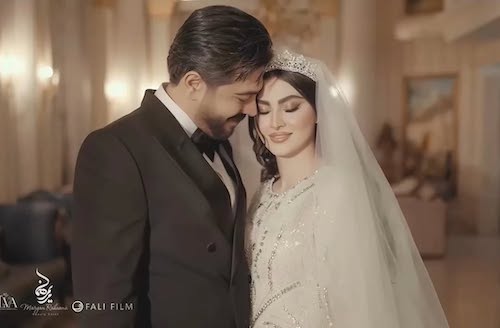 لباس عروس مریم مومن