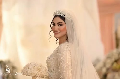 لباس عروس مریم مومن