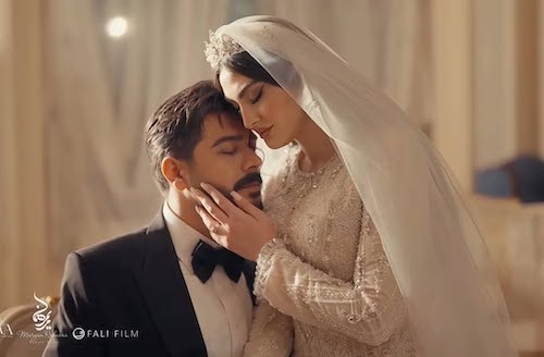 لباس عروس مریم مومن