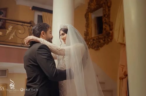 لباس عروس مریم مومن