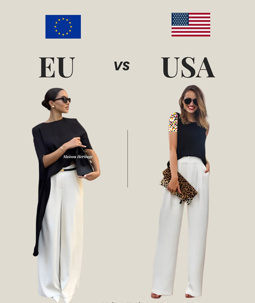 تفاوت استایل اروپایی و آمریکایی