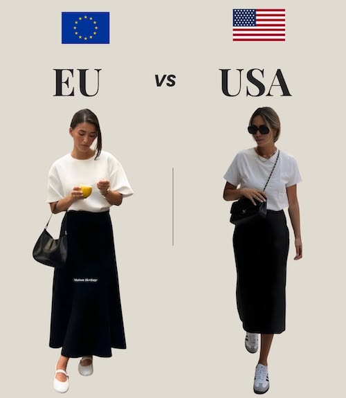 تفاوت استایل اروپایی و آمریکایی