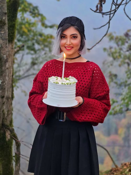 استایل تولدی زیبا کرمعلی